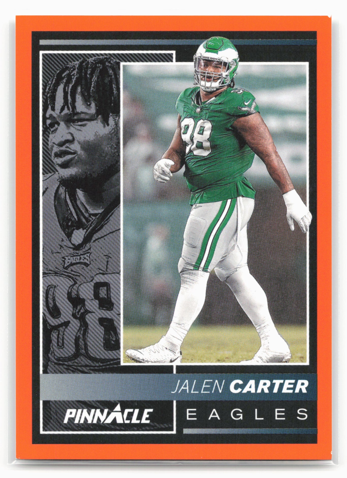 2024 Panini Encore #163 Jalen Carter Orange #/99