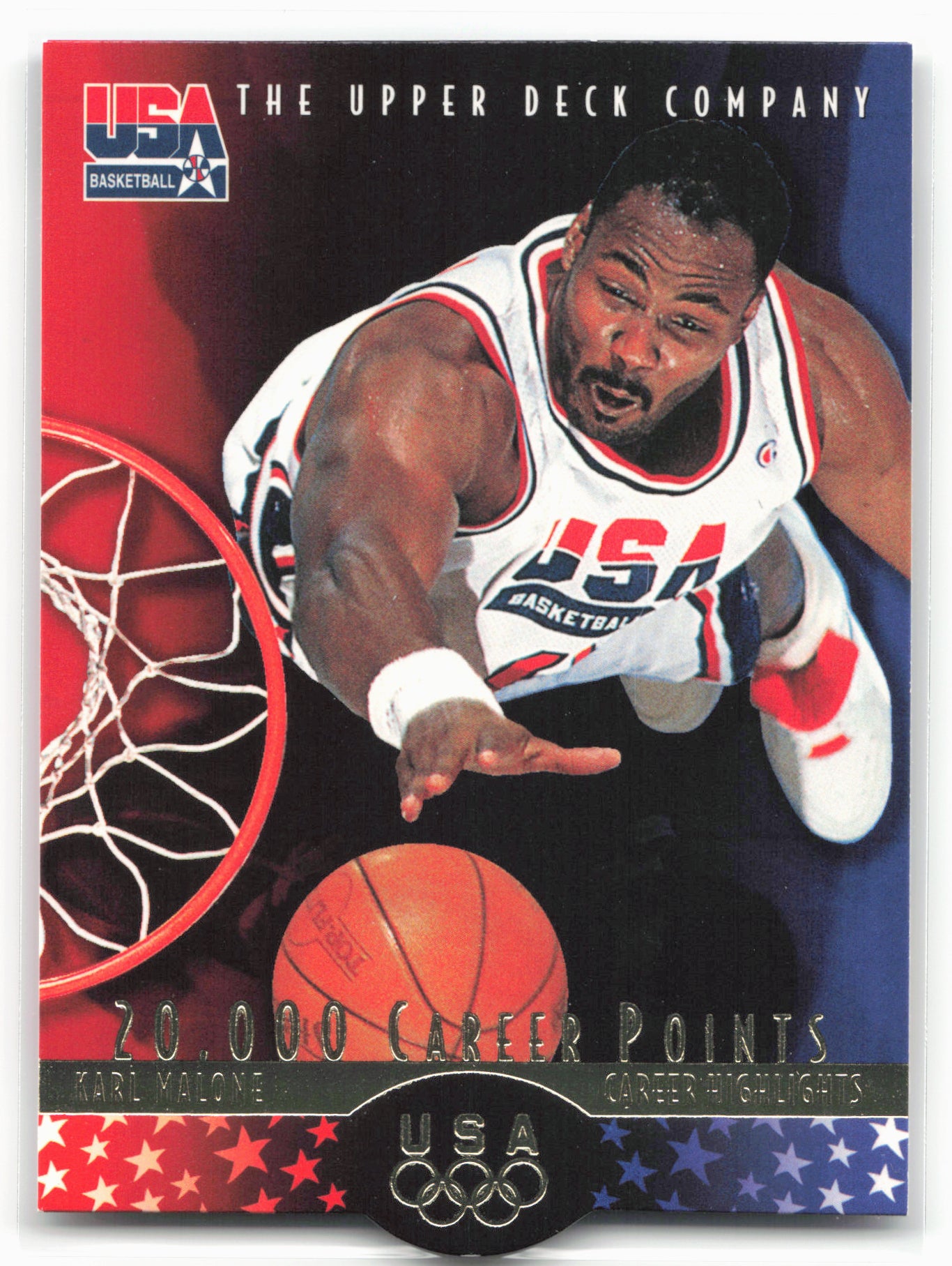 1996 Upper Deck USA #11 Karl Malone 26158