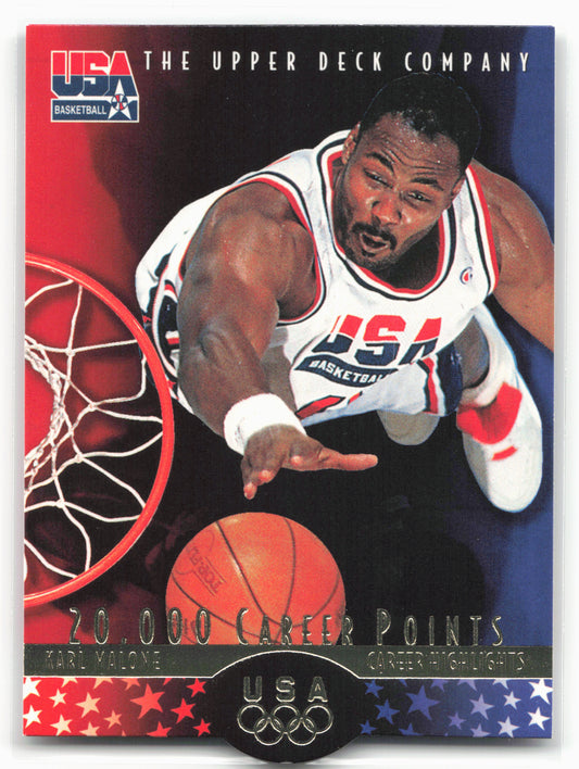 1996 Upper Deck USA #11 Karl Malone 26158