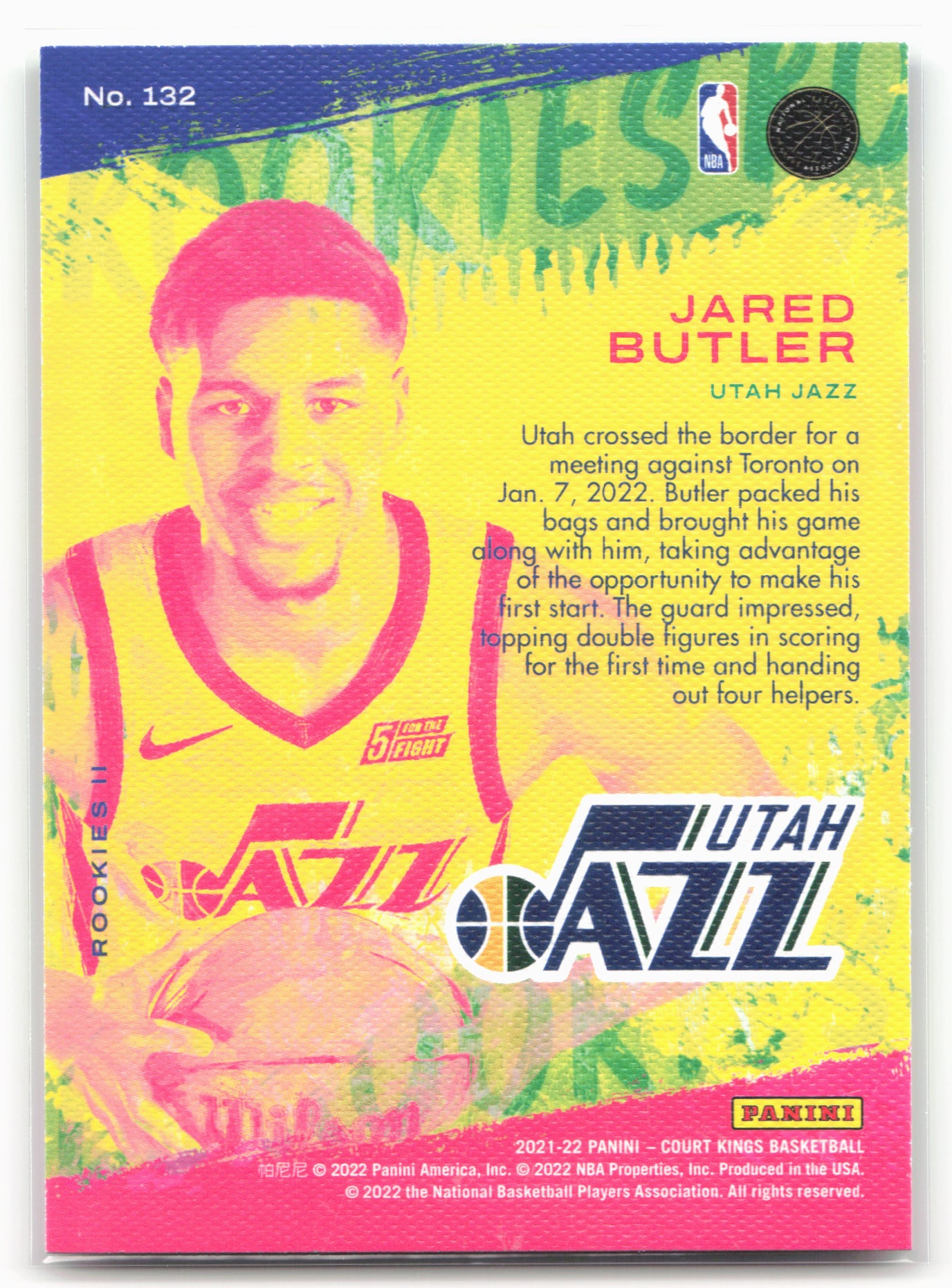 2021-22 Panini Court Kings #132 Jared Butler