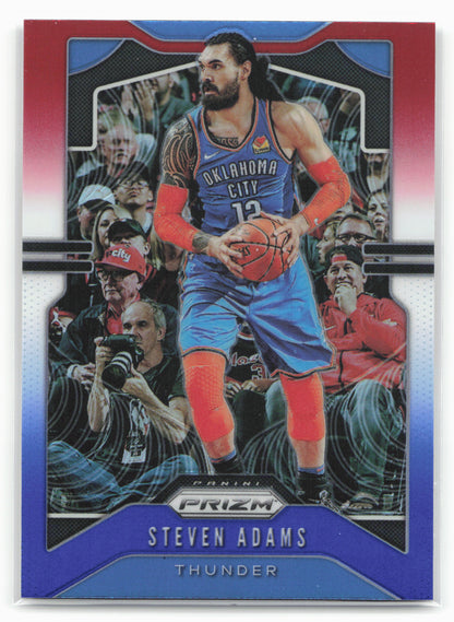2019-20 Panini Prizm #183 Steven Adams Prizms Red White and Blue