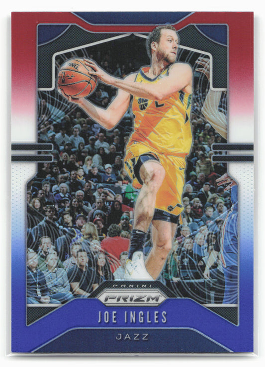 2019-20 Panini Prizm #173 Joe Ingles Prizms Red White and Blue