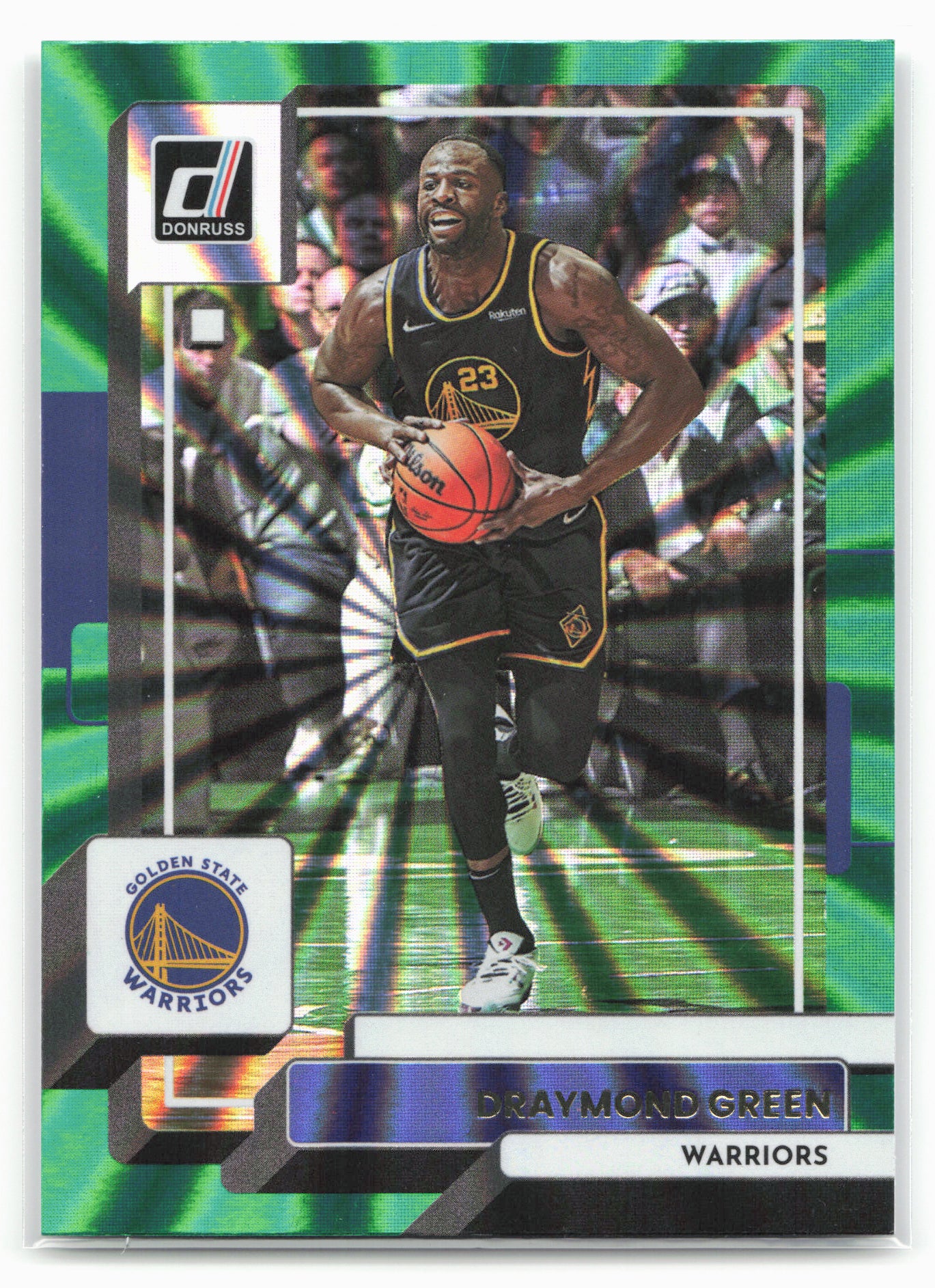 2022-23 Donruss #118 Draymond Green Holo Laser Green