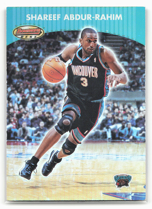 2000-01 Bowman's Best #97 Shareef Abdur-Rahim