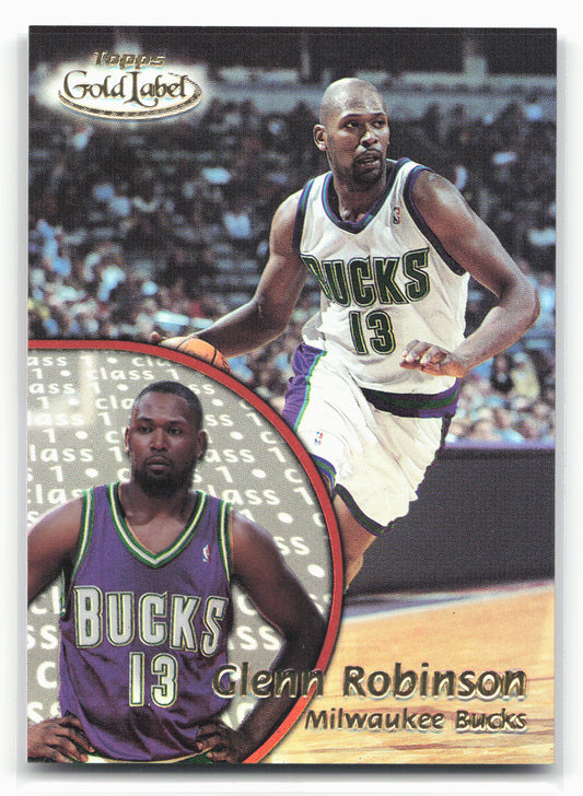 2000-01 Topps Gold Label #42 Glenn Robinson