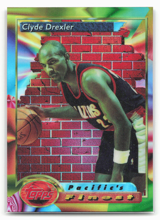 1993-94 Finest #129 Clyde Drexler Refractors