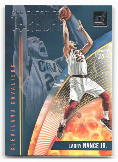 2018-19 Donruss #4 Larry Nance Jr. All Clear for Takeoff