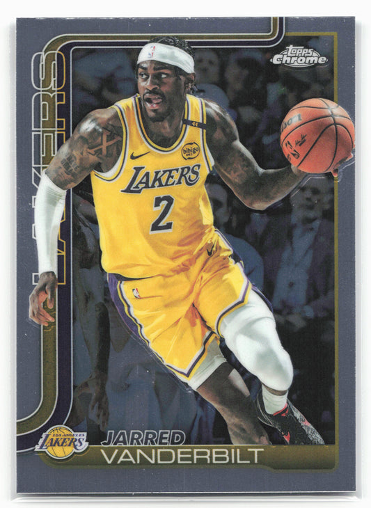 2025-26 Topps Chrome #154 Jarred Vanderbilt 26180