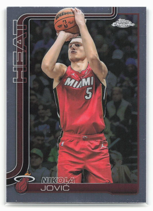 2025-26 Topps Chrome #172 Nikola Jović 26183
