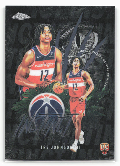 2025-26 Topps Chrome #INS-16 Tre Johnson III Instinct 26186