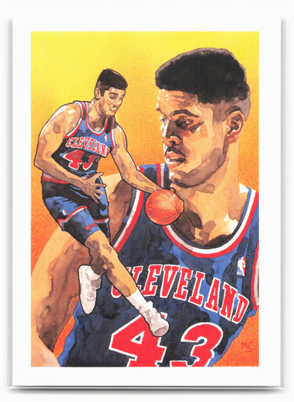 1991-92 Hoops #507 Brad Daugherty
