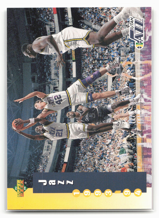 1993-94 Upper Deck #235 Utah Jazz 26206