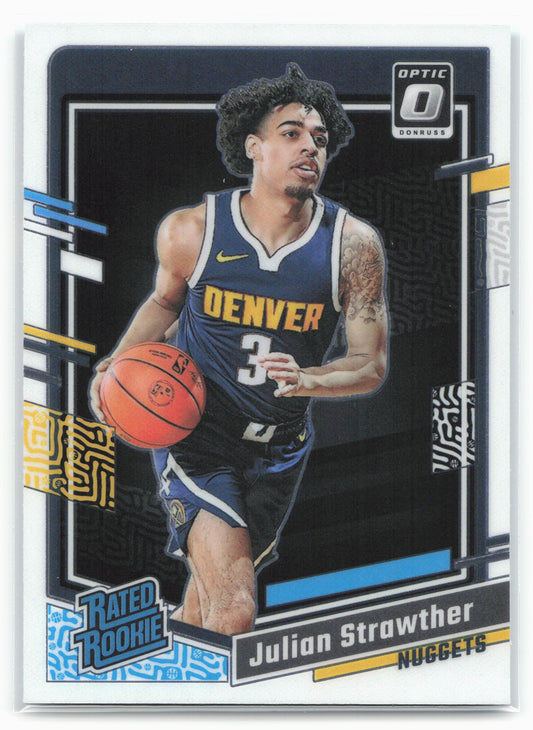 2023-24 Donruss Optic #247 Julian Strawther 26207