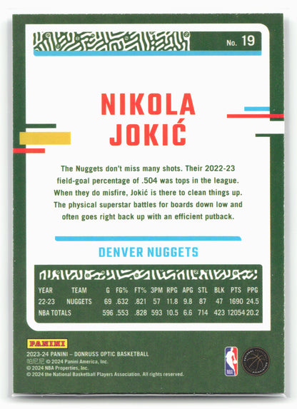 2023-24 Donruss Optic #19 Nikola Jokic 26208