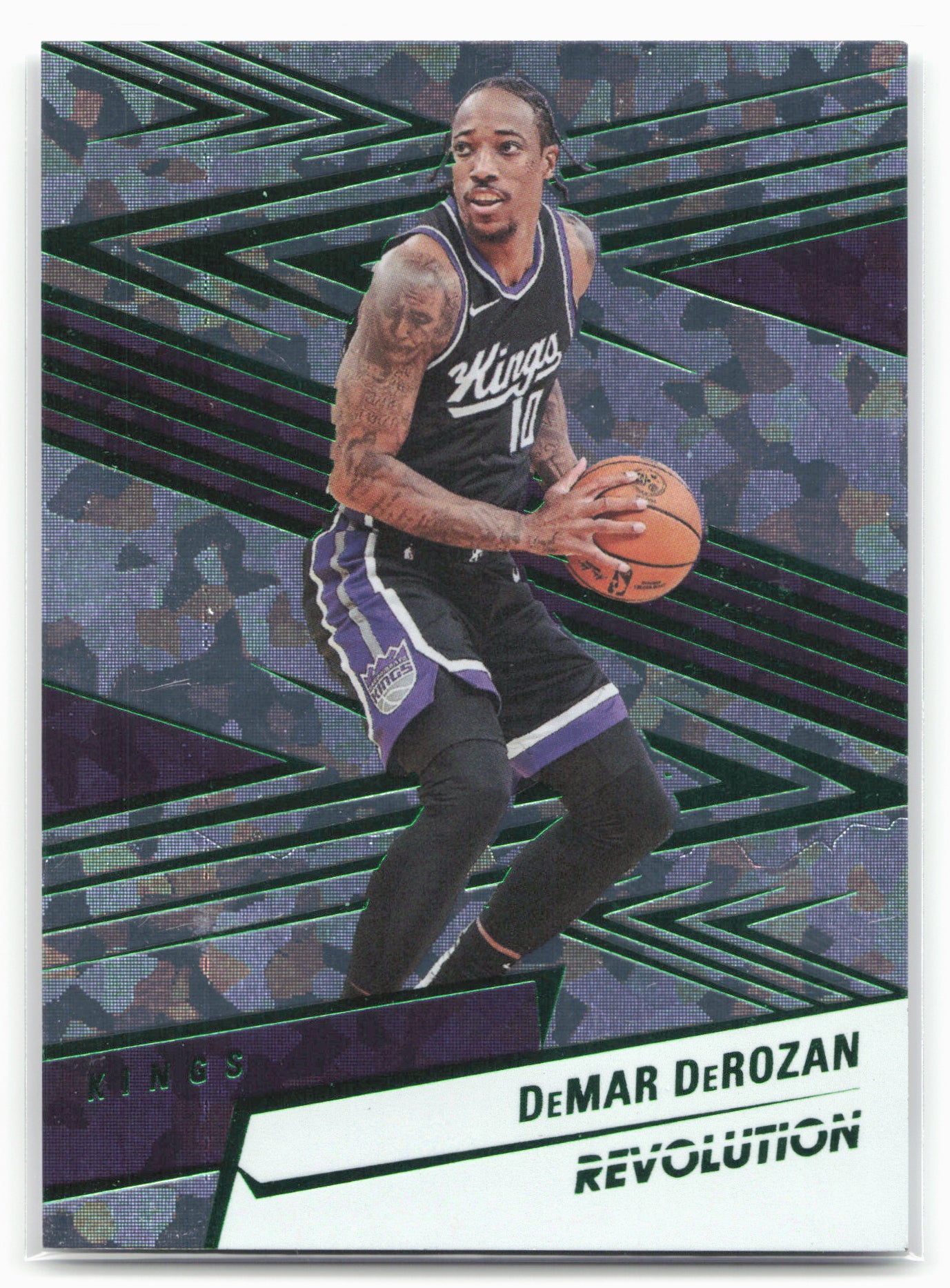2024-25 Panini Revolution #85 DeMar DeRozan Chinese New Year Emerald #/88
