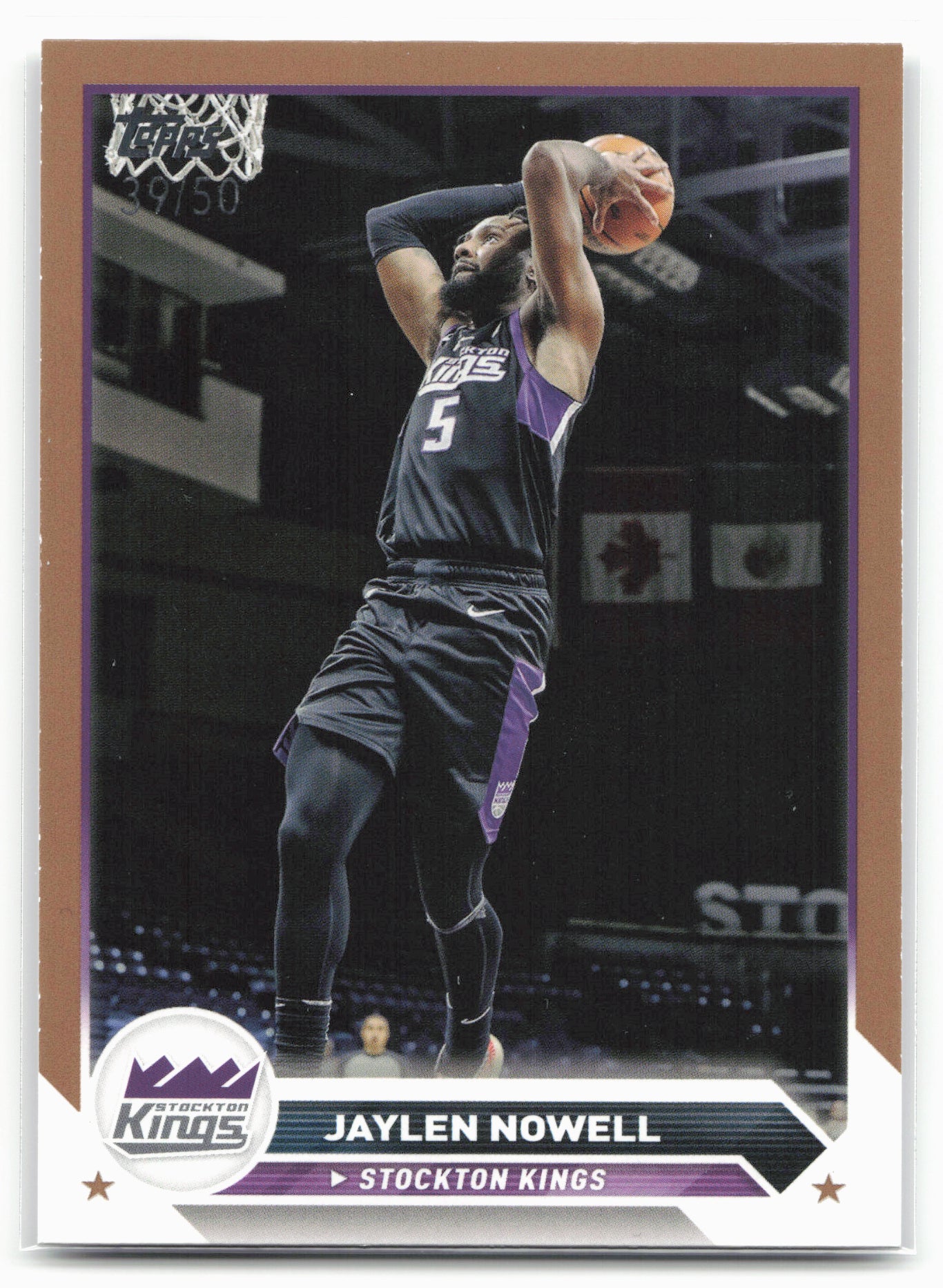 2023-24 Topps G-League #88 Jaylen Nowell Gold #/50