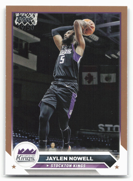 2023-24 Topps G-League #88 Jaylen Nowell Gold #/50