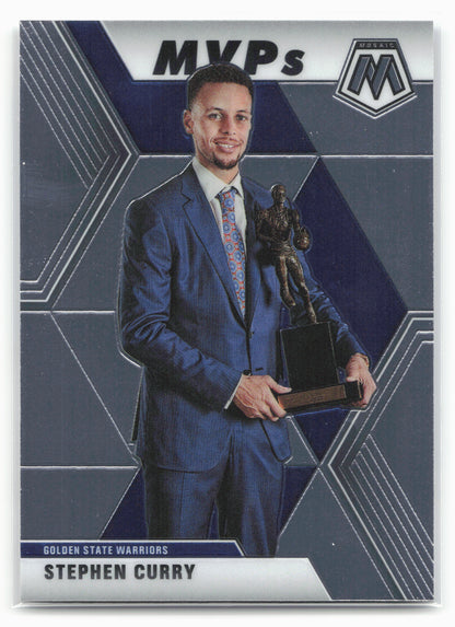 2019-20 Panini Mosaic #299 Stephen Curry
