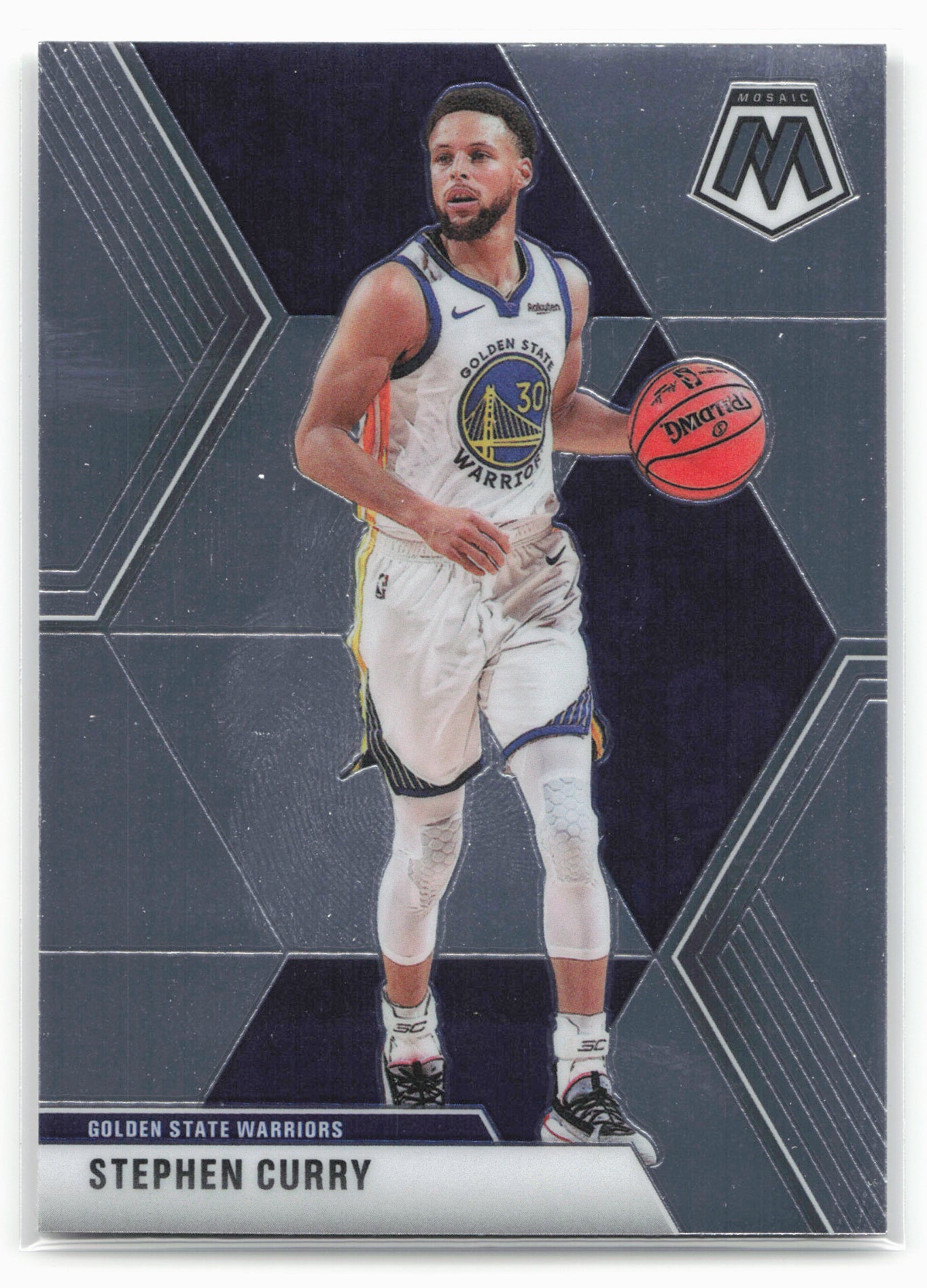 2019-20 Panini Mosaic #70 Stephen Curry