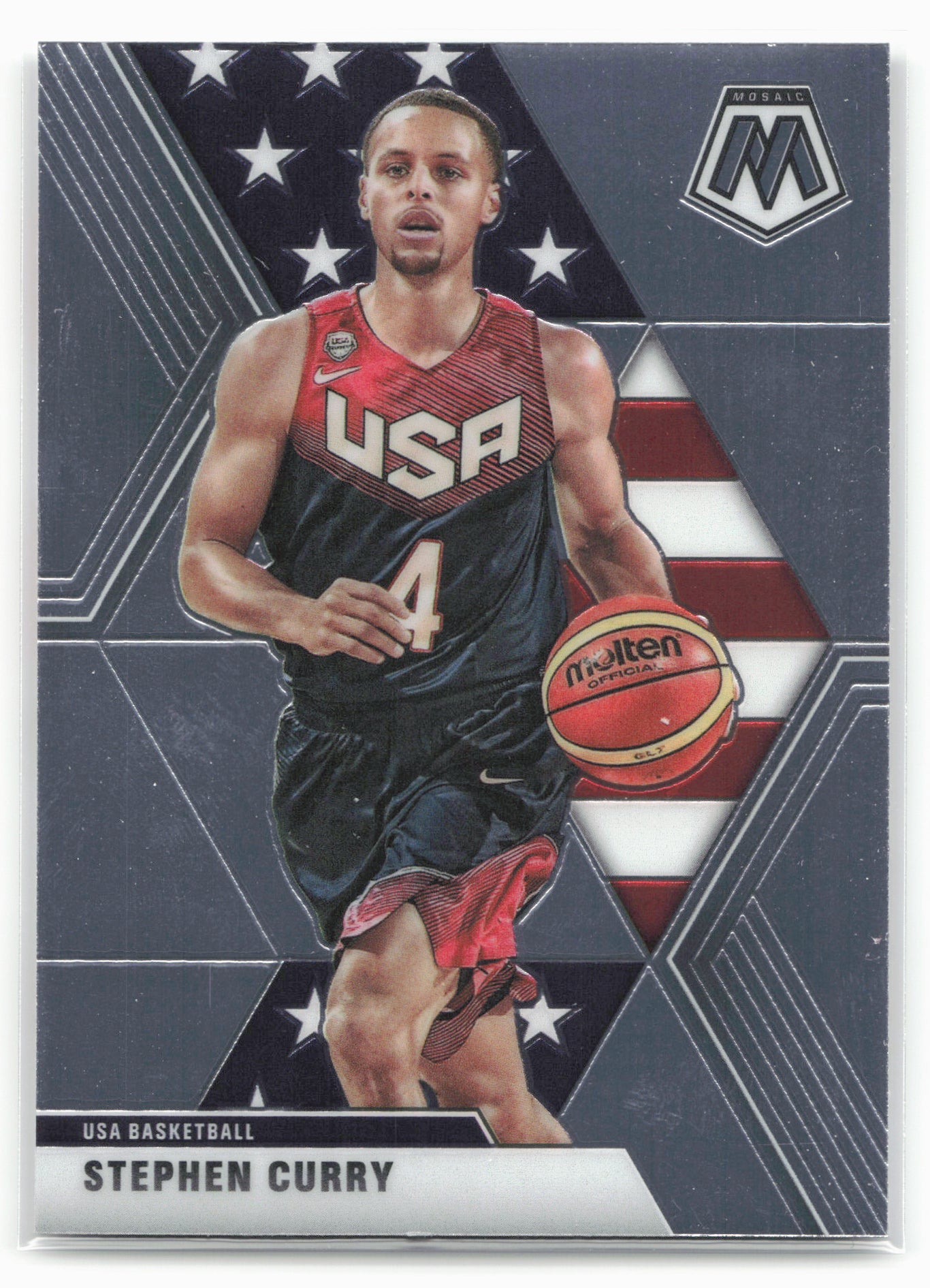 2019-20 Panini Mosaic #260 Stephen Curry