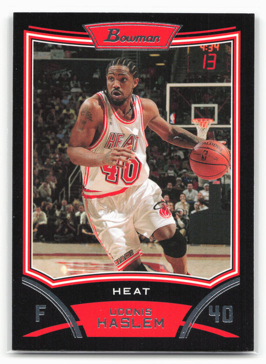2008-09 Bowman #56 Udonis Haslem