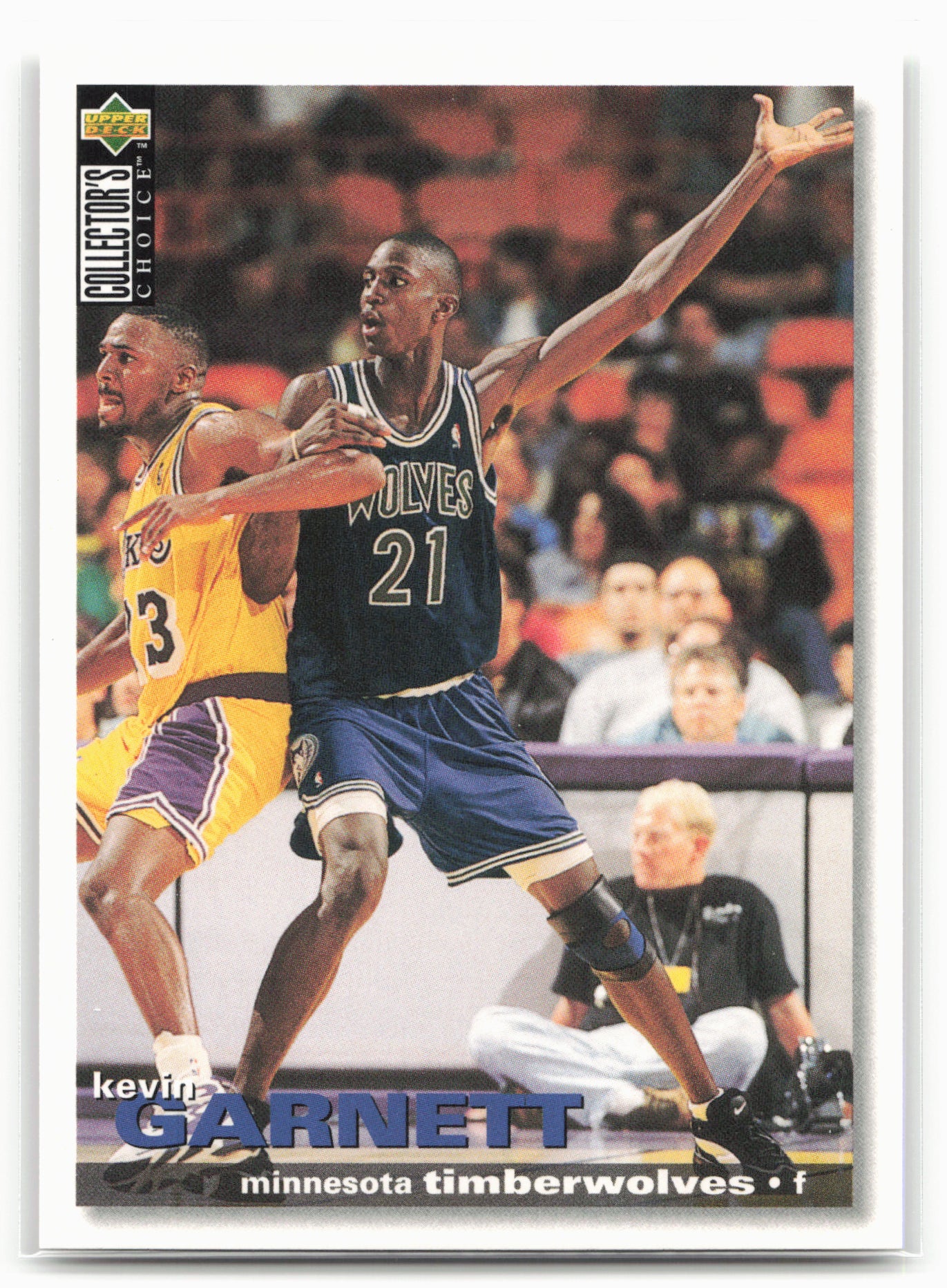 1995-96 Collector's Choice German II #59 Kevin Garnett