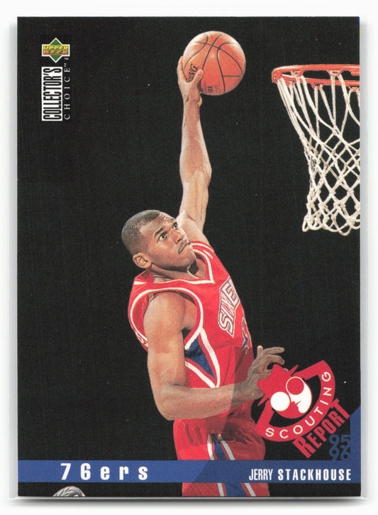 1995-96 Collector's Choice German II #130 Jerry Stackhouse