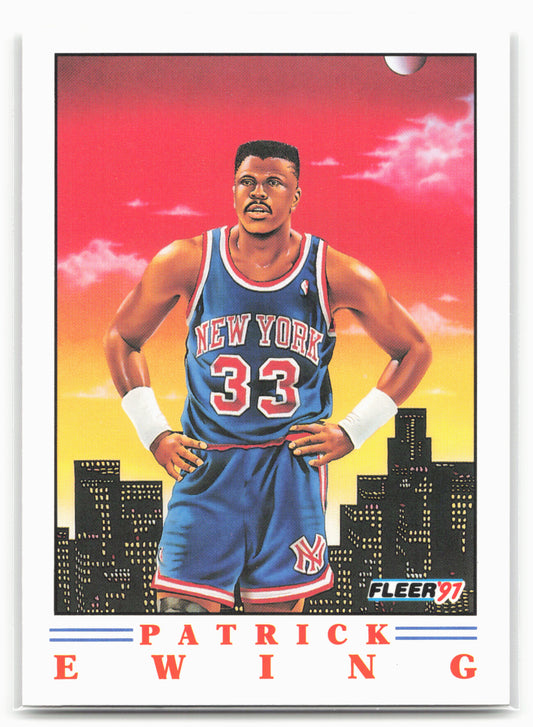 1991-92 Fleer #4 Patrick Ewing Pro-Visions