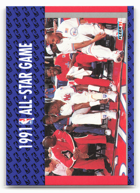 1991-92 Fleer #233 1991 All-Star Game