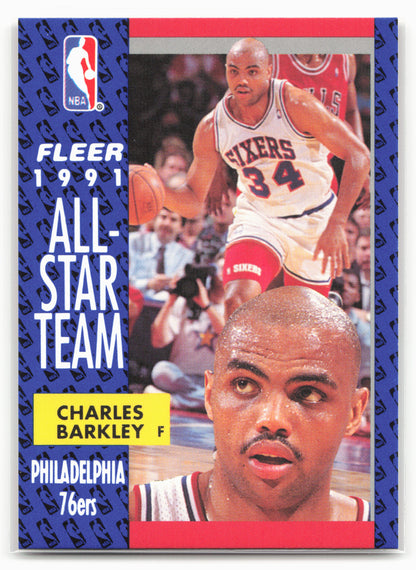1991-92 Fleer #213 Charles Barkley