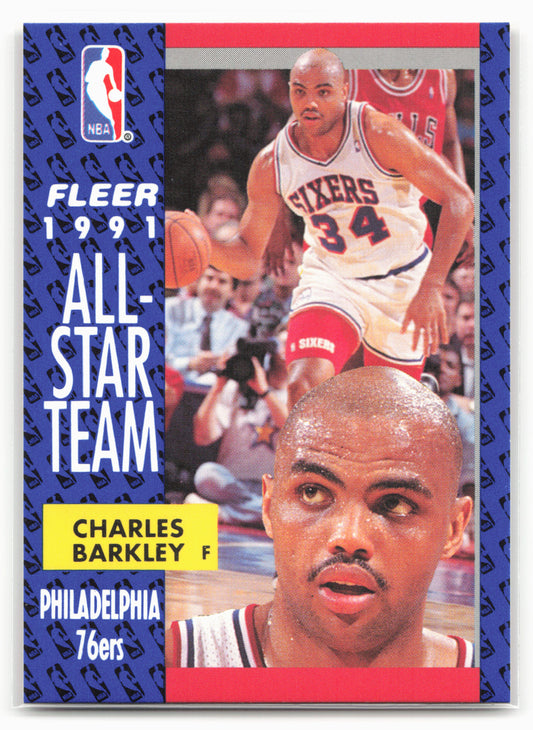 1991-92 Fleer #213 Charles Barkley