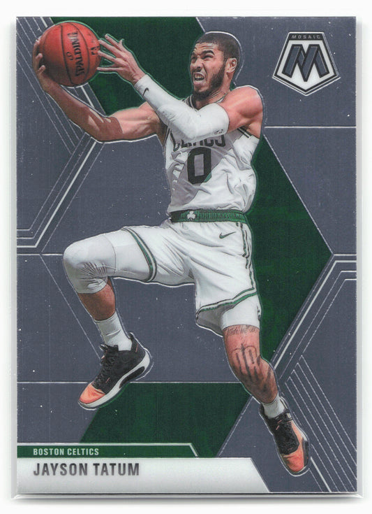 2019-20 Panini Mosaic #79 Jayson Tatum