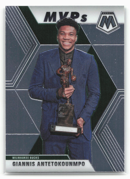 2019-20 Panini Mosaic #297 Giannis Antetokounmpo