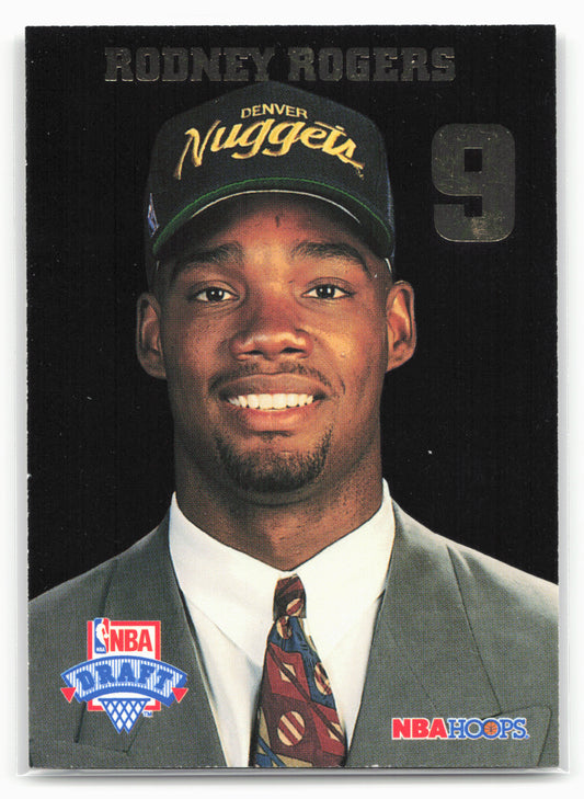 1993-94 Hoops #LP9 Rodney Rogers 1993 NBA Draft Lottery Pick Exchange