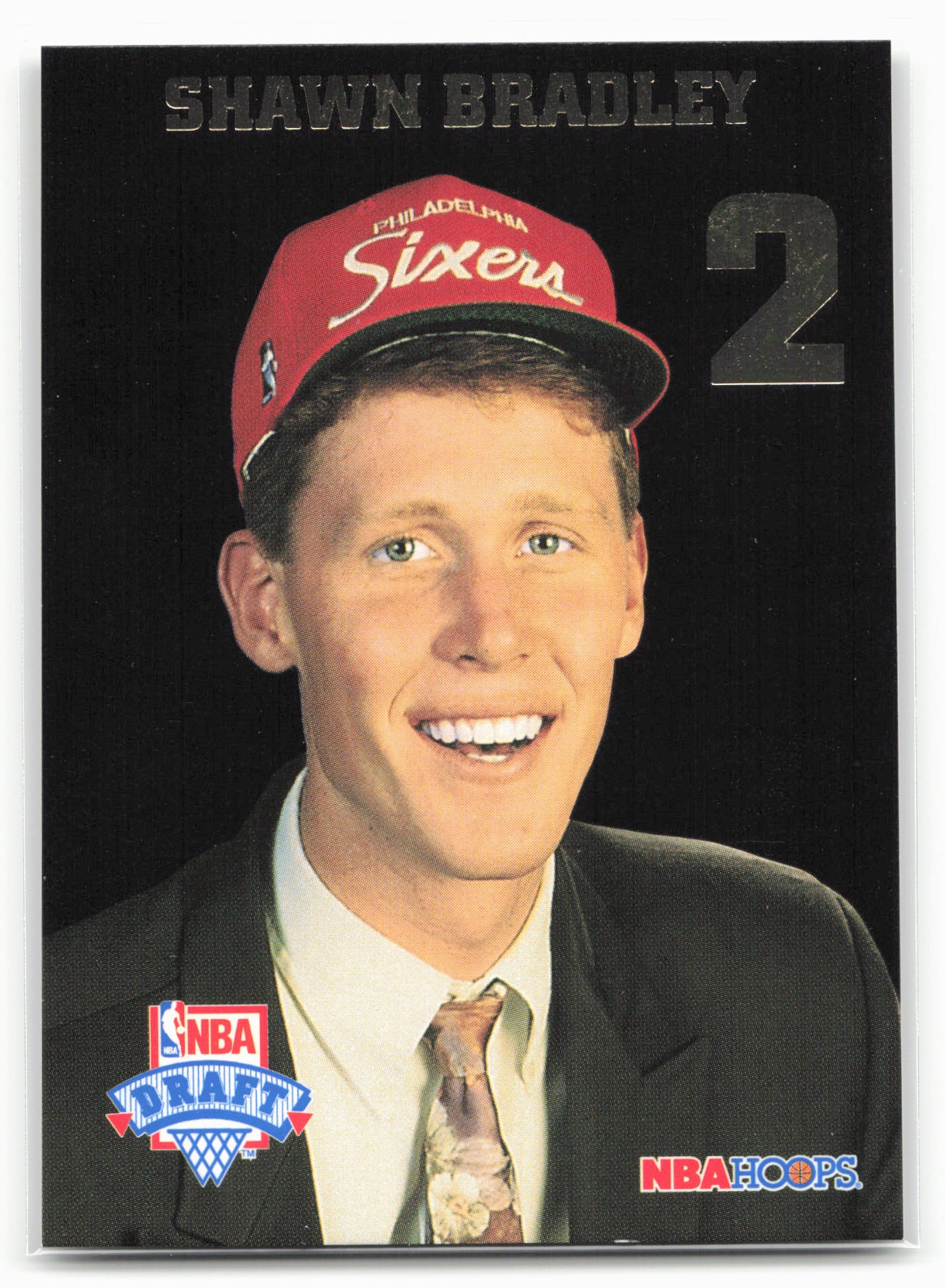 1993-94 Hoops #LP2 Shawn Bradley 1993 NBA Draft Lottery Pick Exchange