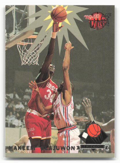 1992-93 Ultra #3 Hakeem Olajuwon Rejectors