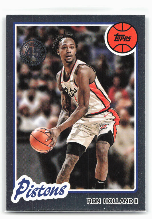 2025-26 Topps #80BK-39 Ron Holland II 1980-81 Topps Basketball 26270