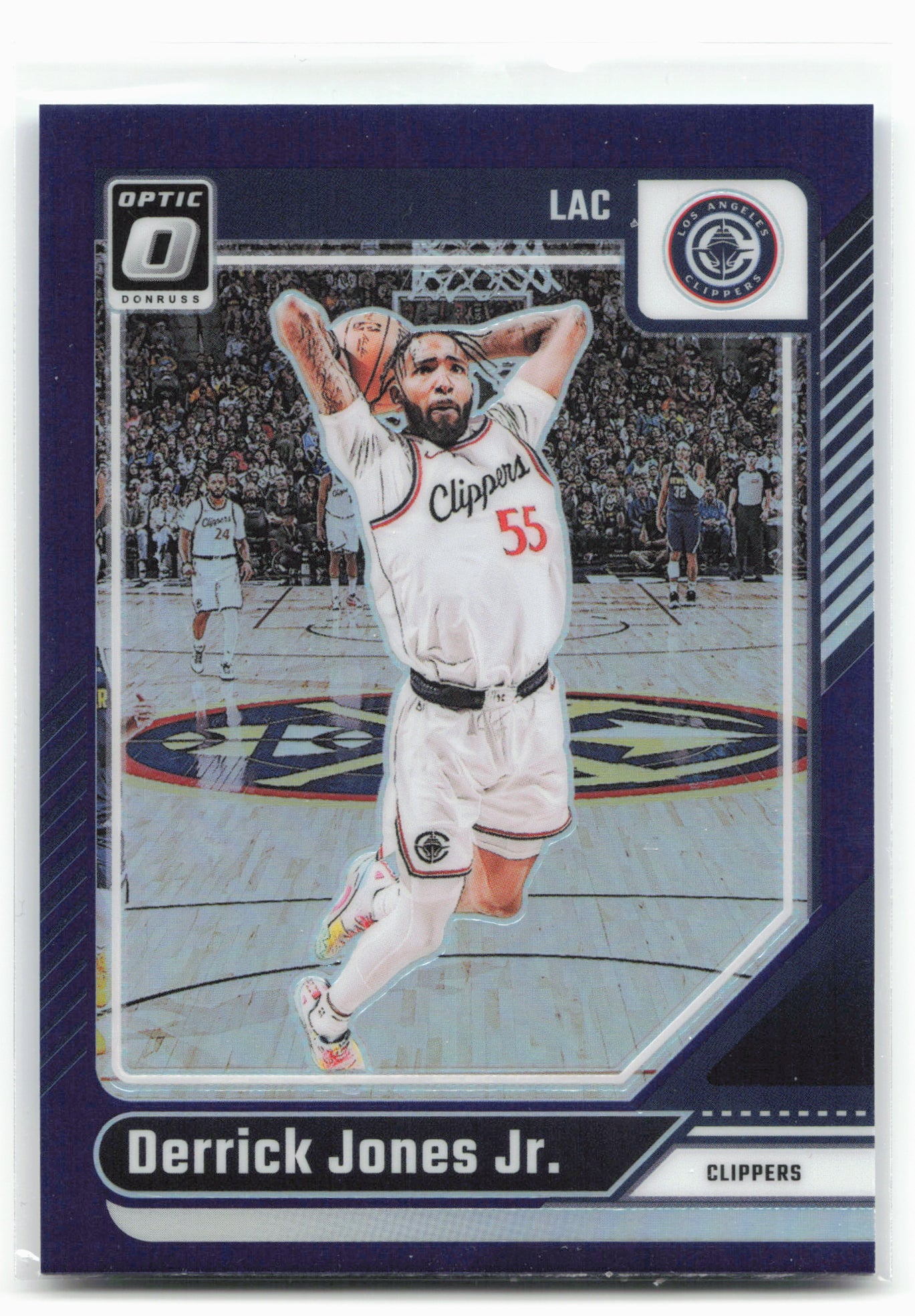 2024-25 Donruss Optic #71 Derrick Jones Jr. Purple