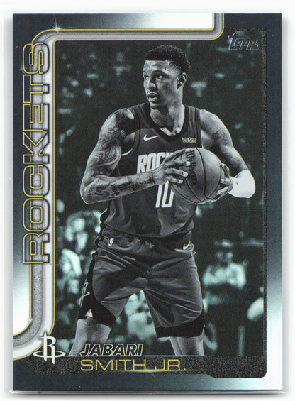 2025-26 Topps #177 Jabari Smith Jr. Blackout 26277