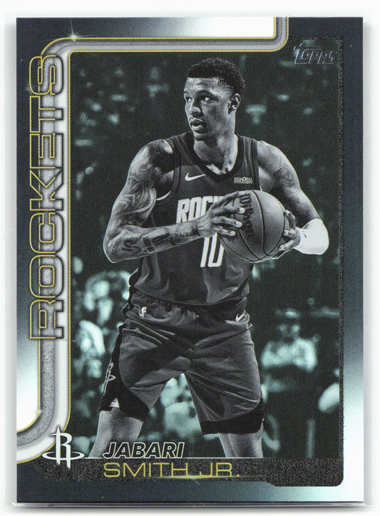 2025-26 Topps #177 Jabari Smith Jr. Blackout 26277
