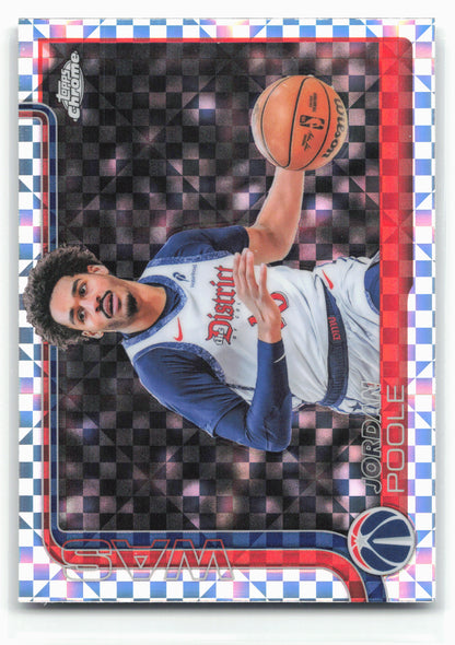 2025-26 Topps Chrome #207 Jordan Poole X-Fractor