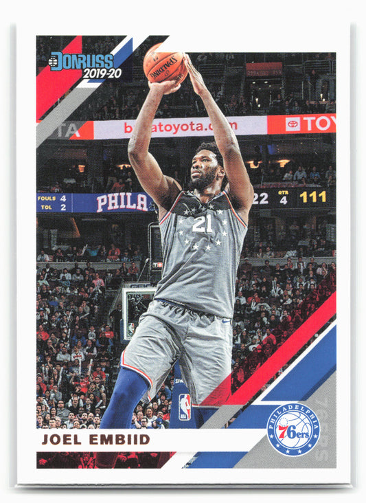 2019-20 Donruss #153 Joel Embiid