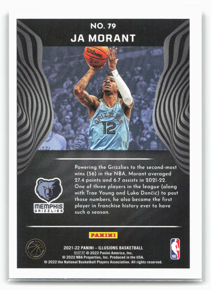 2021-22 Panini Illusions #79 Ja Morant