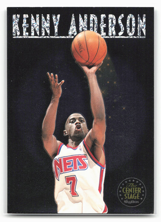 1993-94 SkyBox Premium #CS7 Kenny Anderson Center Stage