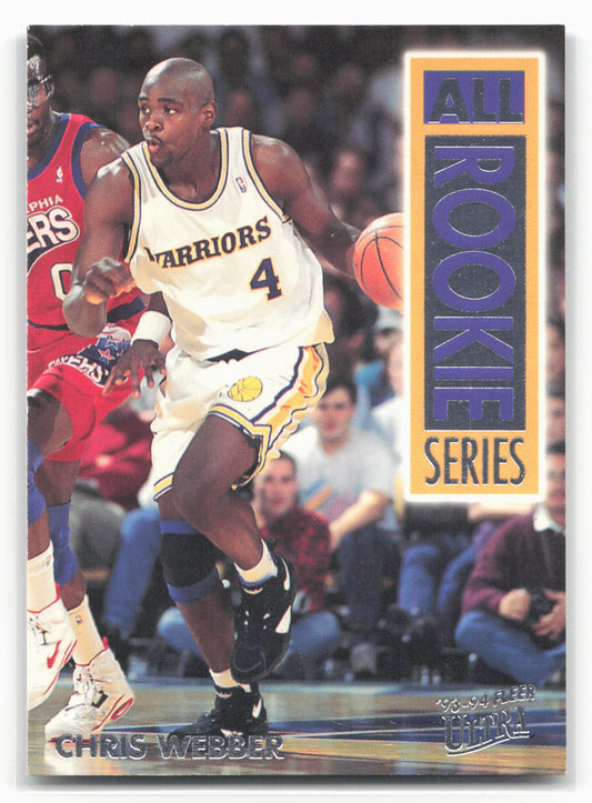 1993-94 Ultra #15 Chris Webber All-Rookies
