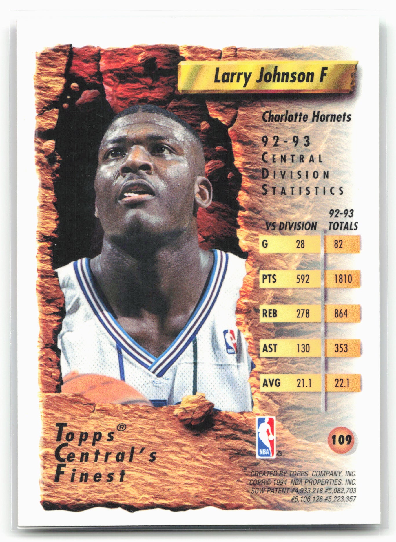 1993-94 Finest #109 Larry Johnson