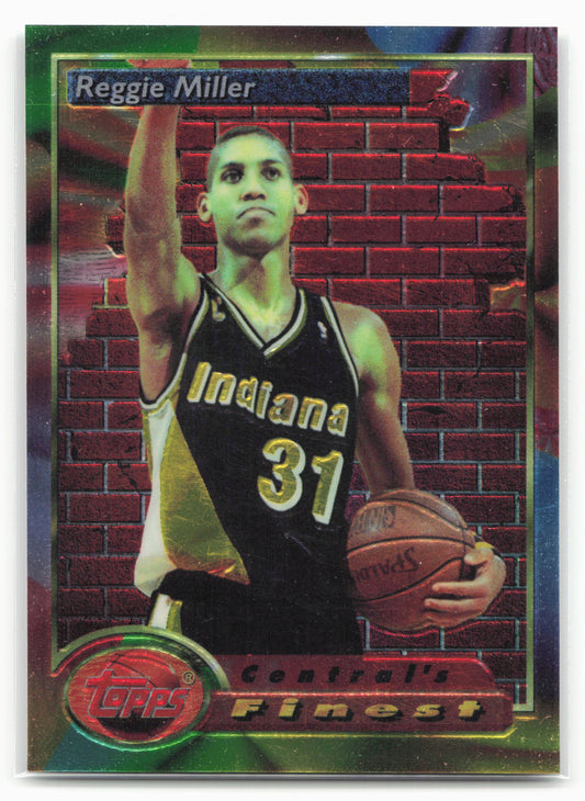 1993-94 Finest #106 Reggie Miller
