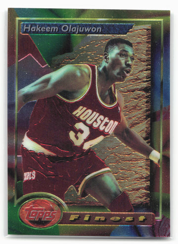 1993-94 Finest #76 Hakeem Olajuwon