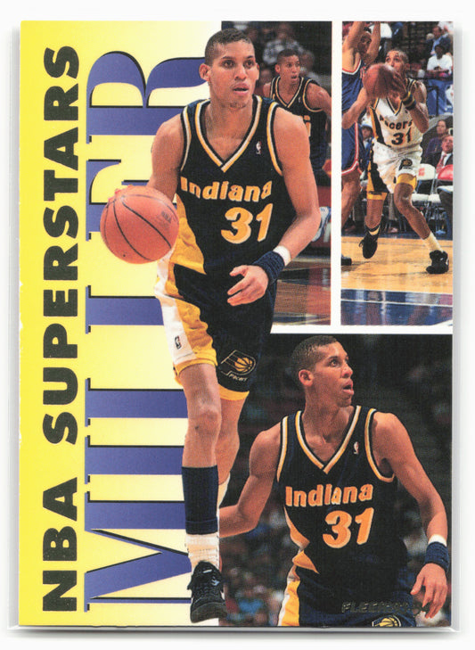 1993-94 Fleer #12 Reggie Miller NBA Superstars