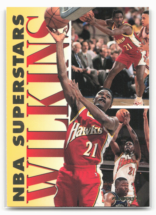 1993-94 Fleer #20 Dominique Wilkins NBA Superstars